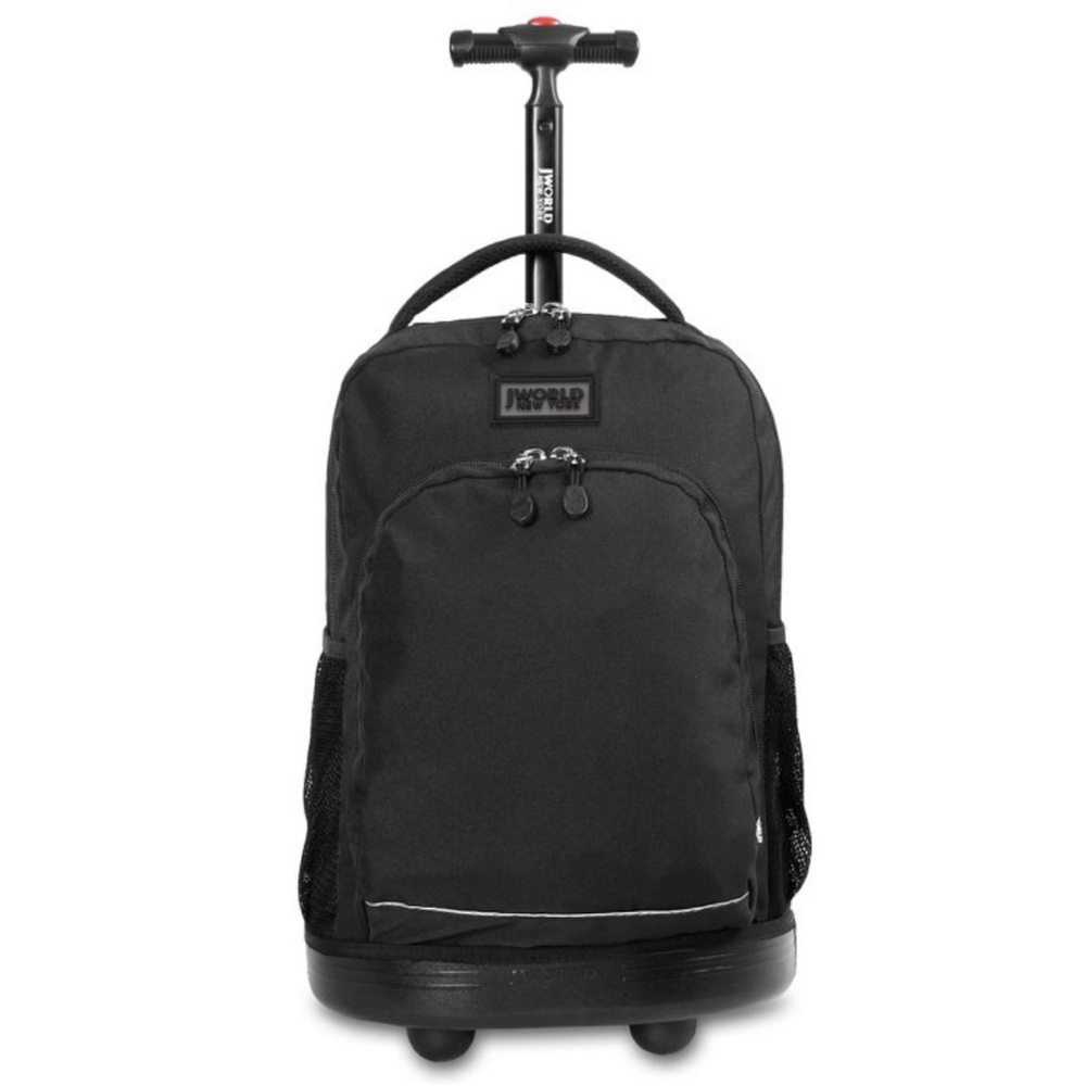 🌵Sale🌵J World Sunny 17" Rolling Backpack - Black